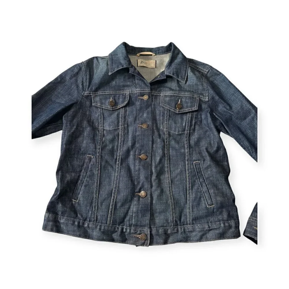 GAP Limited Edition Blue Denim Jean Jacket, Size L - Picture 6 of 12
